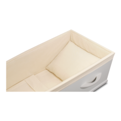 Bekleding voor uitvaartkist model 1-20 wit