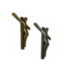 Kruis K40 in brons en nikkel afmeting 18 x 10cm